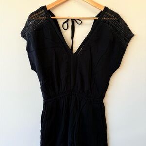 Abercrombie & Fitch Black Romper